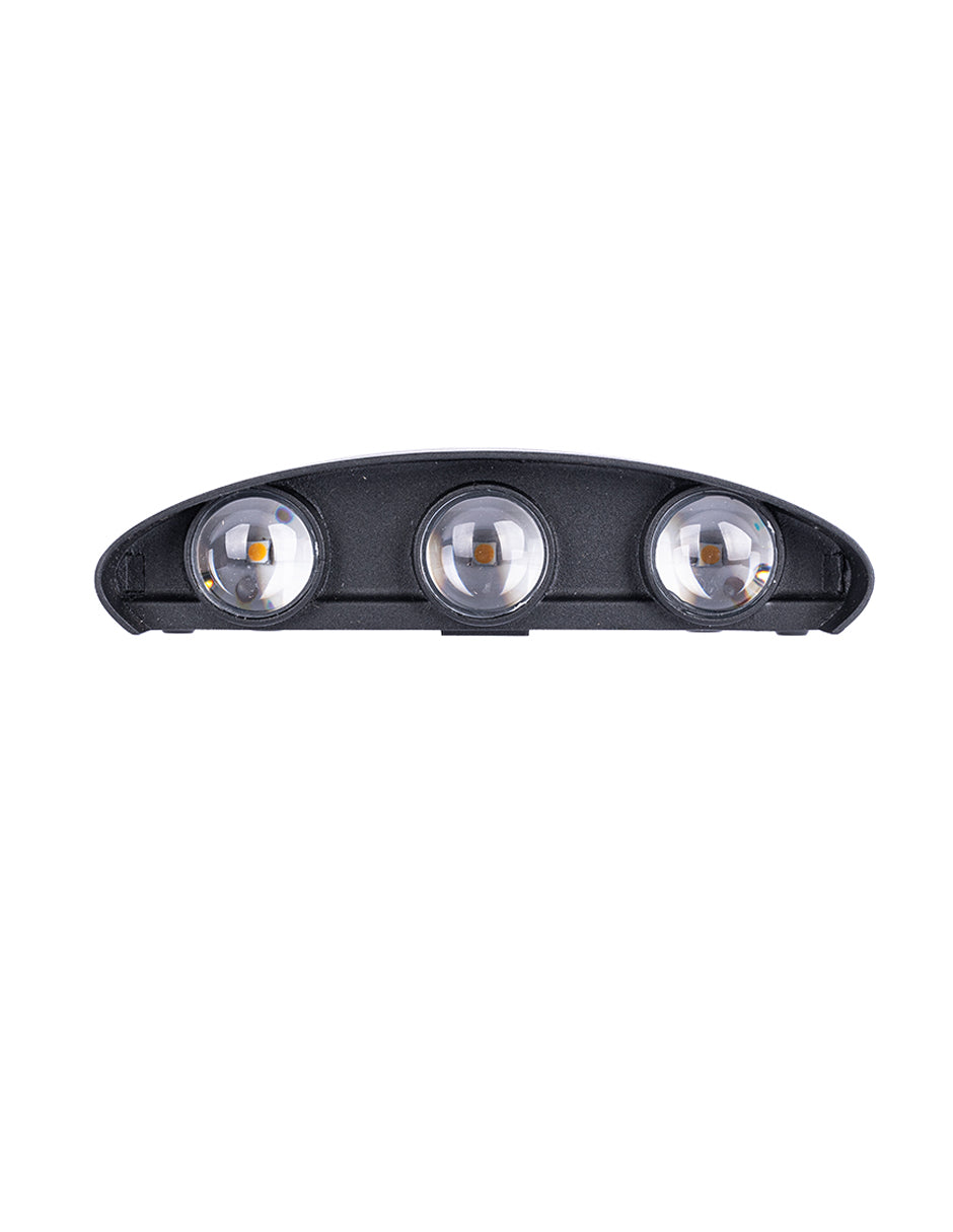 APLIQUE DECORATIVO DOBLE ÓPTICA 6W 2700K