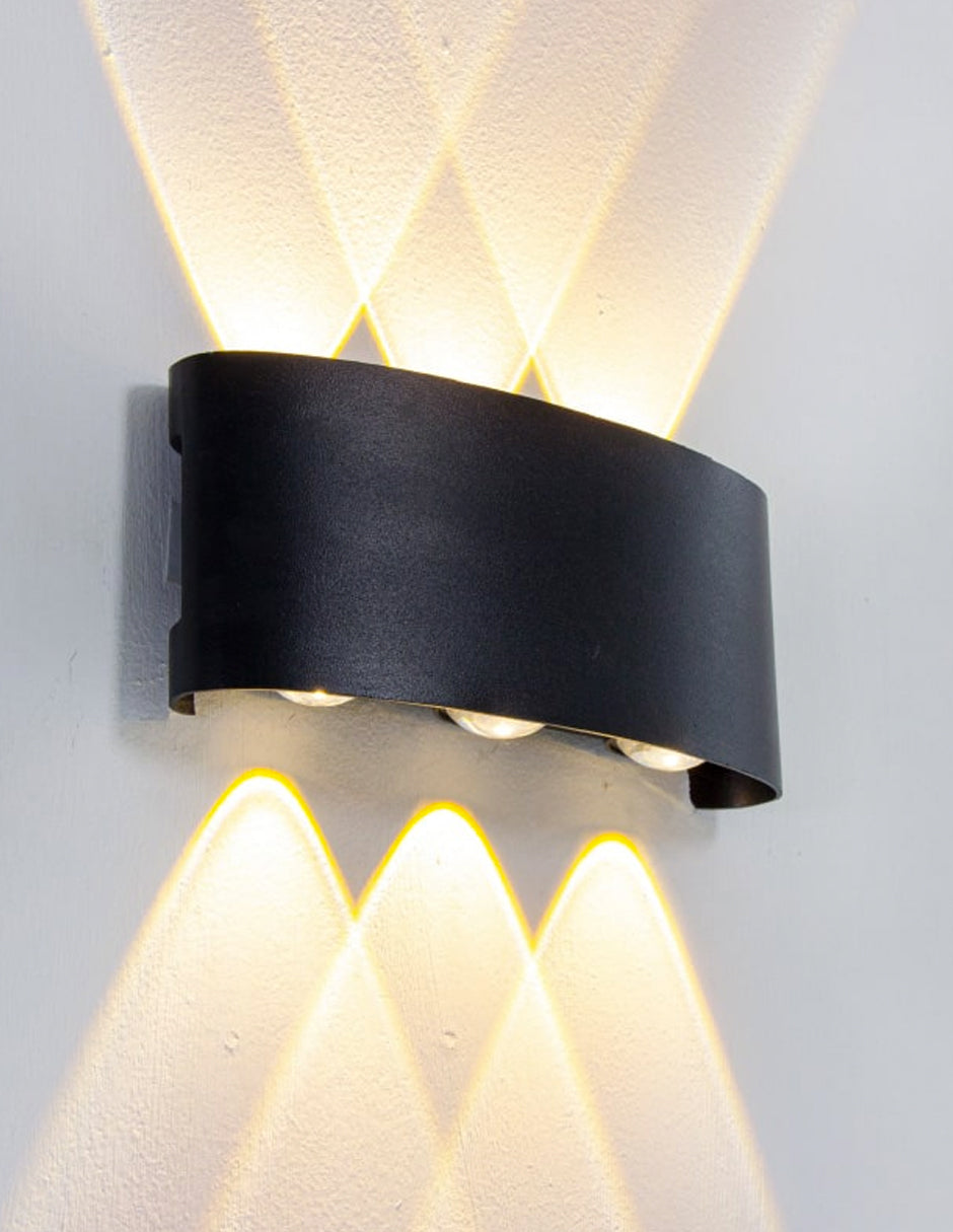 APLIQUE DECORATIVO DOBLE ÓPTICA 6W 2700K