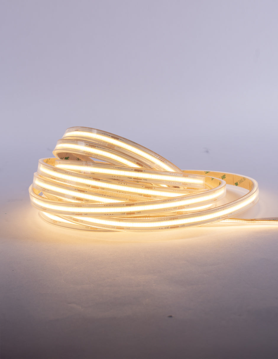 Tira LED COB EXTERIORES 8W/M 3000K IP65