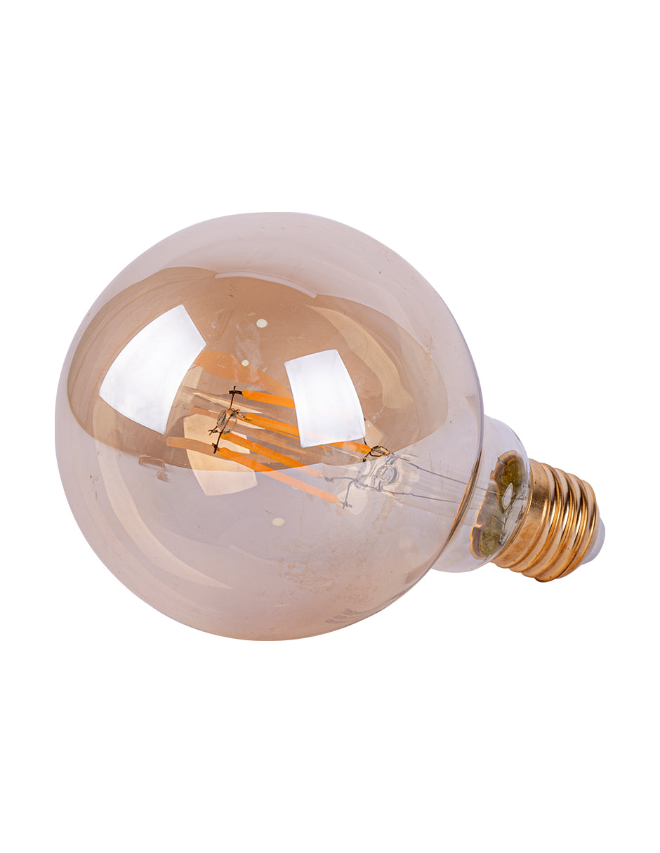 LÁMPARA LED VINTAGE G95 4W 2500K BASE E27 ATENUABLE
