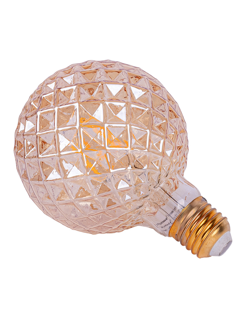 LÁMPARA LED VINTAGE G95 DISCO 4W 2500K BASE E27 ATENUABLE