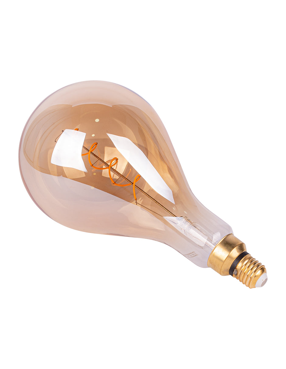 LÁMPARA LED VINTAGE P160 6W 2500K BASE E27 ATENUABLE