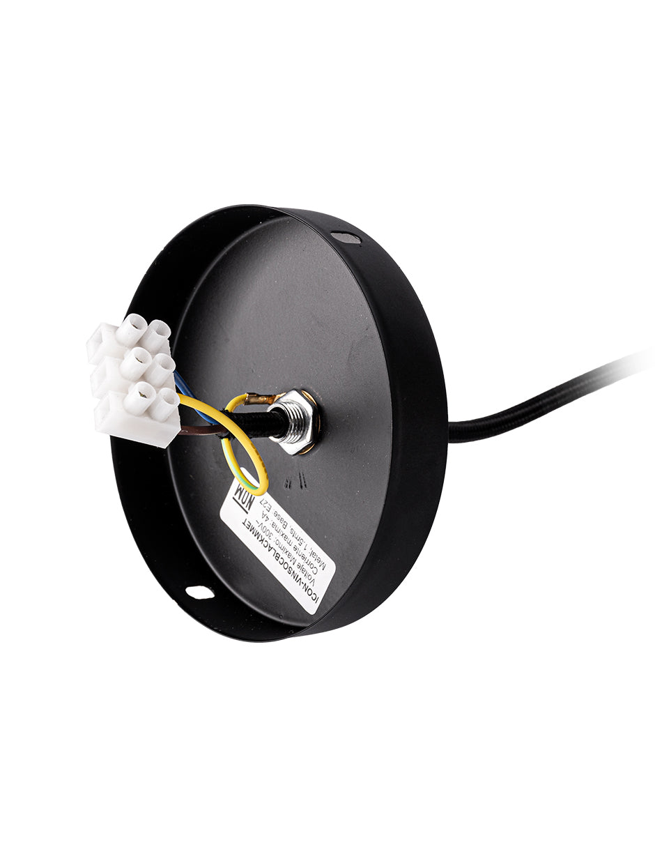 SOCKET VINTAGE NEGRO MATE 1.5m AJUSTABLE