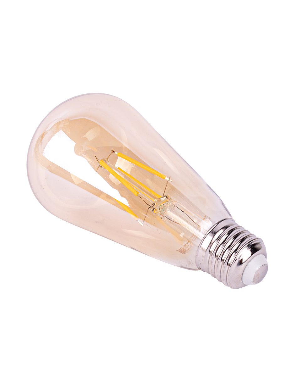 LÁMPARA LED VINTAGE ST64 4W 2500K BASE E27 ATENUABLE