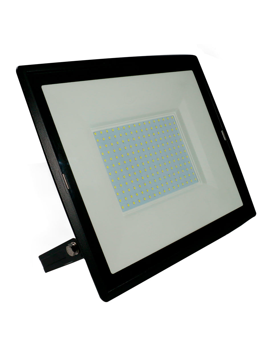 LUMINARIO LED REFLECTOR 200W 5000K 100-277V IP65 NEGRO