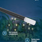 LUMINARIO TIPO BOLARDO 2W 3000K 100-240V 90CM CERILLO