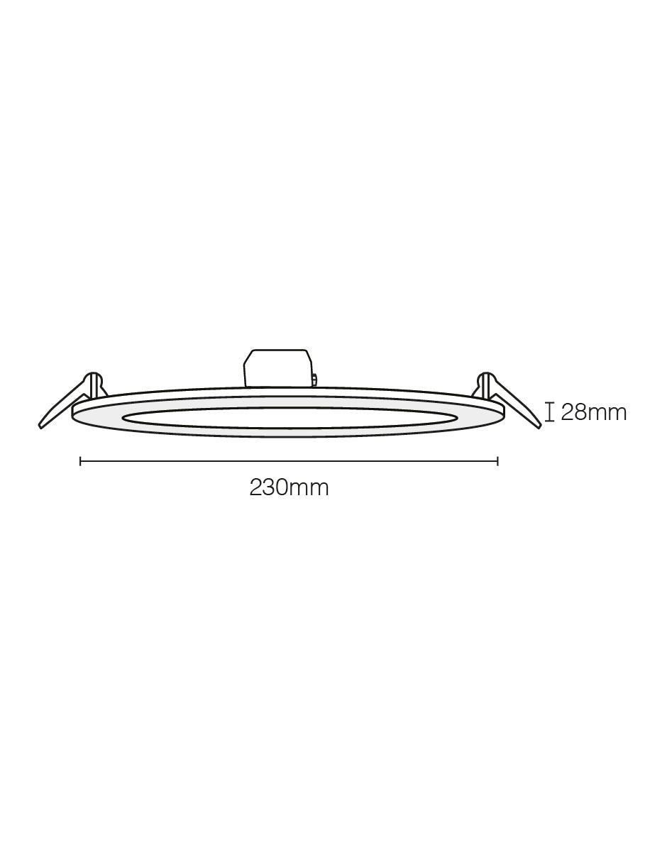 LUMINARIO LED DOWNLIGHT AJUSTABLE 18W 3000K 110-265V
