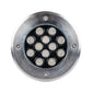 LUMINARIA EMPOTRADA A PISO LED 12W 3000K 85-265V 30° IP67 2KV IK08