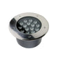 LUMINARIA EMPOTRADA A PISO LED 15W 3000K 85-265V 30° IP67 2KV IK08
