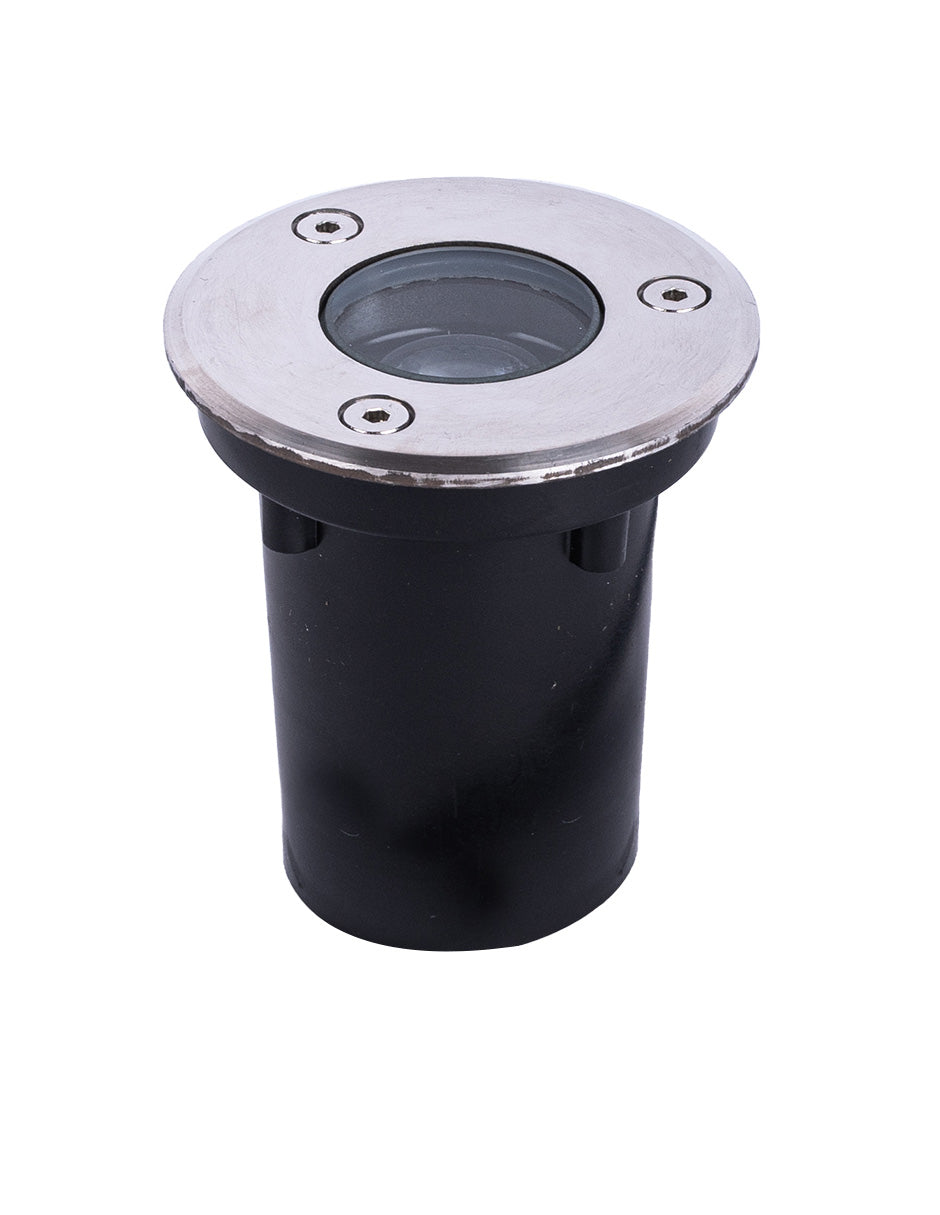 LUMINARIA EMPOTRADA A PISO LED 1W 3000K  85-265V 30° IP67 1.5KV IK08