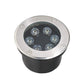 LUMINARIA EMPOTRADA A PISO LED 6W 3000K 85-265V 30° IP67 1.5KV IK08