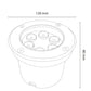 LUMINARIA EMPOTRADA A PISO LED 6W 3000K 85-265V 30° IP67 1.5KV IK08