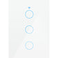 INTERRUPTOR TRIPLE WIFI BLANCO Con Neutro