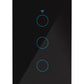 INTERRUPTOR TRIPLE WIFI NEGRO SIN Neutro