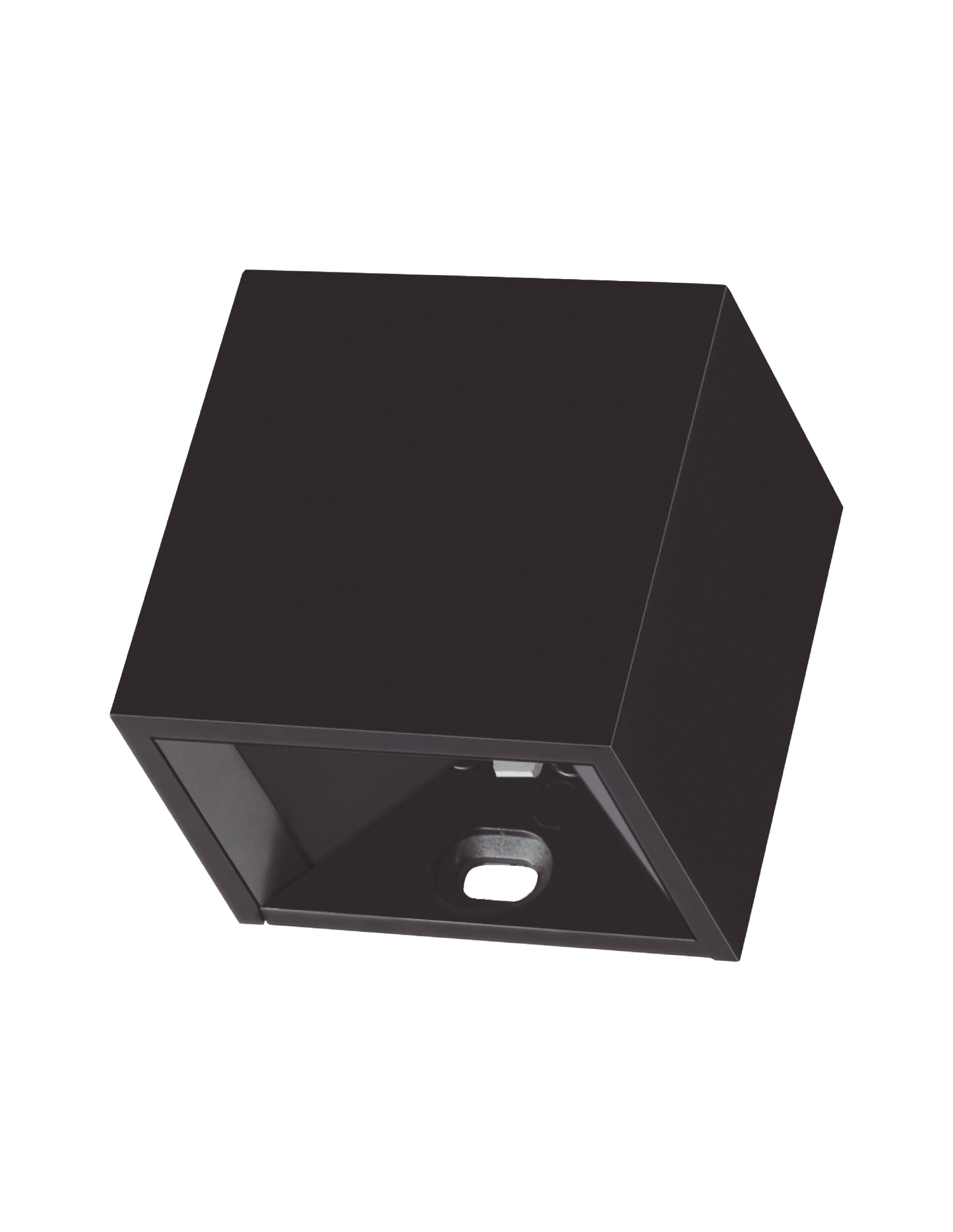 APLIQUE DECORATIVO CUBO NEGRO HAZ AJUSTABLE 2W 3000K
