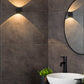 APLIQUE DECORATIVO CUBO NEGRO HAZ AJUSTABLE 2W 3000K