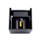 APLIQUE DECORATIVO CUBO NEGRO HAZ AJUSTABLE 6W 3000K
