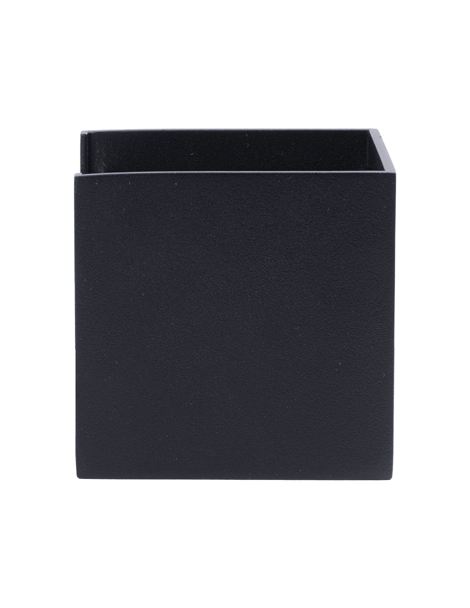 APLIQUE DECORATIVO CUBO NEGRO HAZ AJUSTABLE 6W 3000K