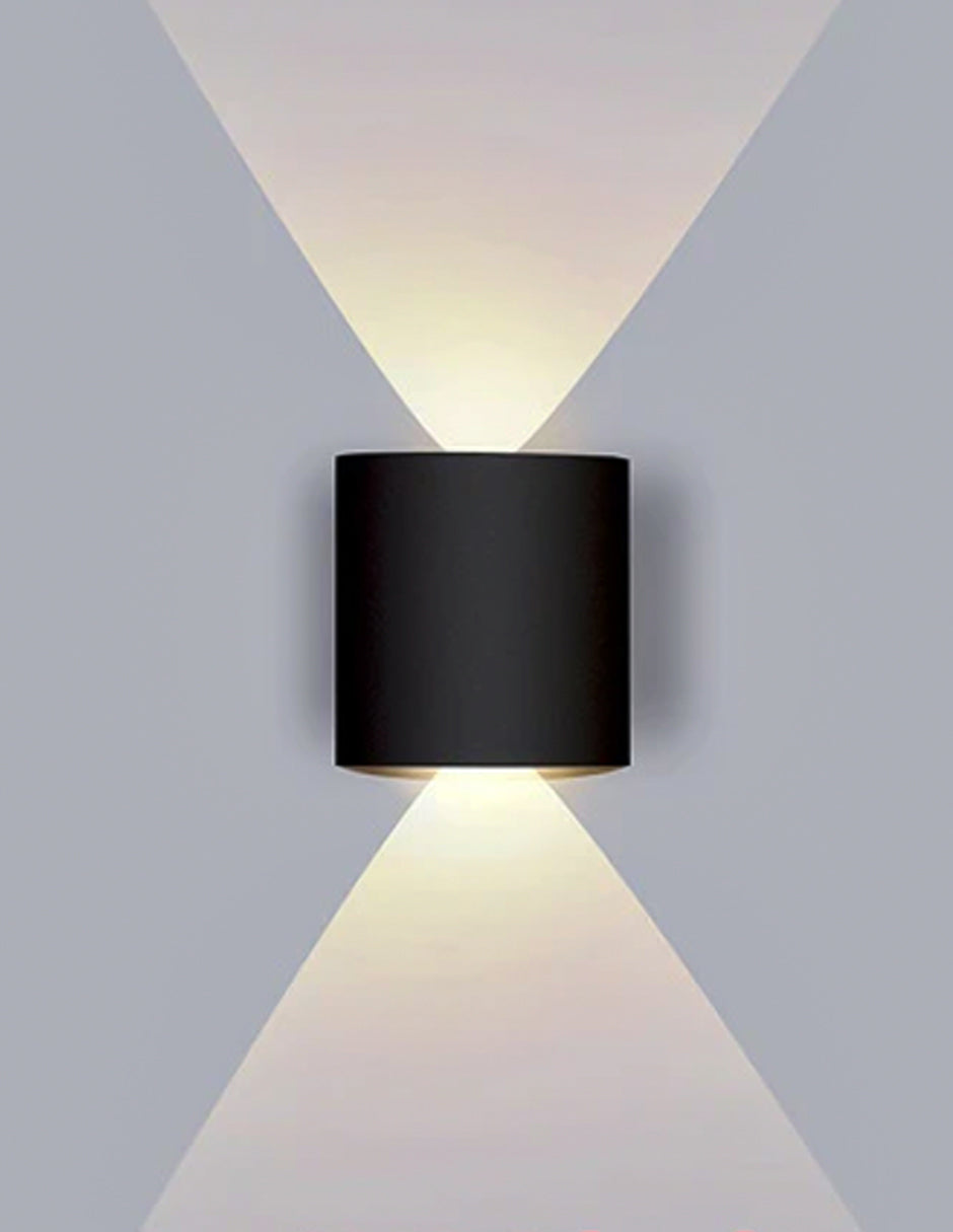 APLIQUE DECORATIVO DOBLE ÓPTICA 2W 2700K