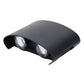 APLIQUE DECORATIVO DOBLE ÓPTICA 4W 2700K