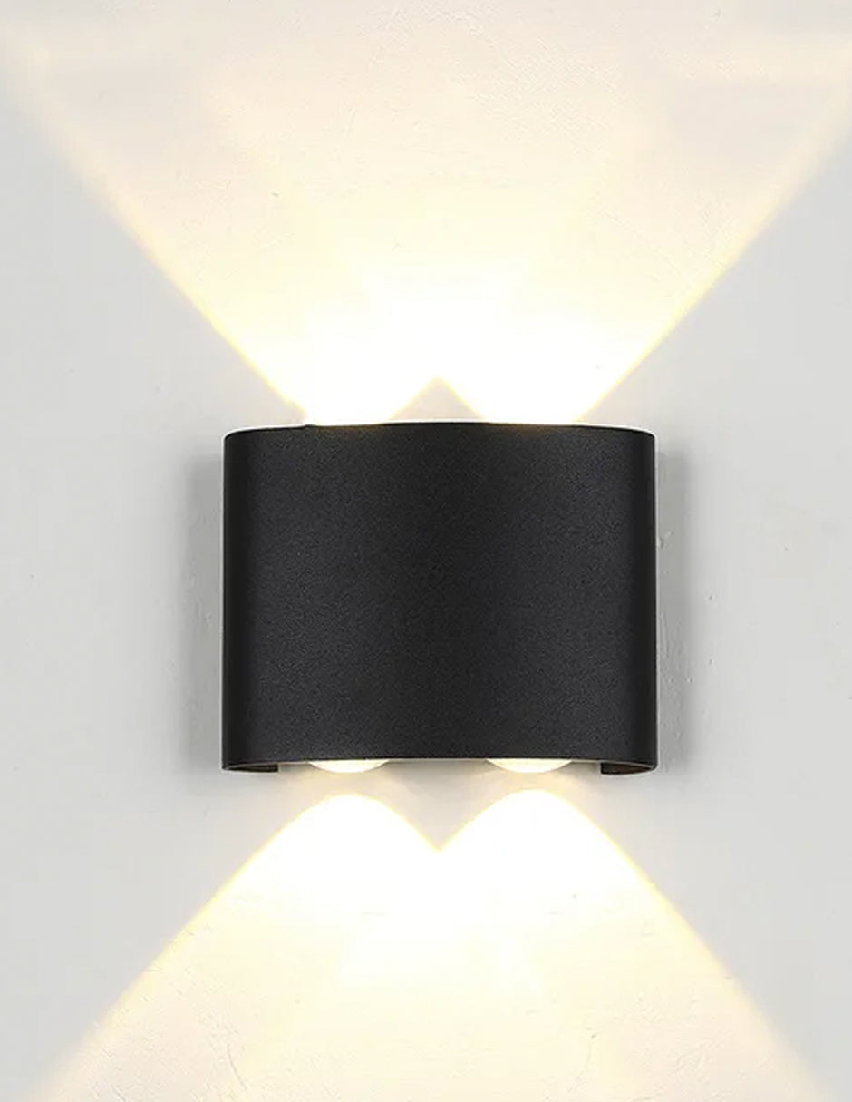 APLIQUE DECORATIVO DOBLE ÓPTICA 4W 2700K