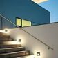 LUZ DE CORTESÍA CUADRADO ALUMINIO 3W 3000K 90º IP65