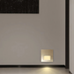LUZ DE CORTESÍA CUADRADO APERTURA RECTANGULAR 3000K 90º DORADO