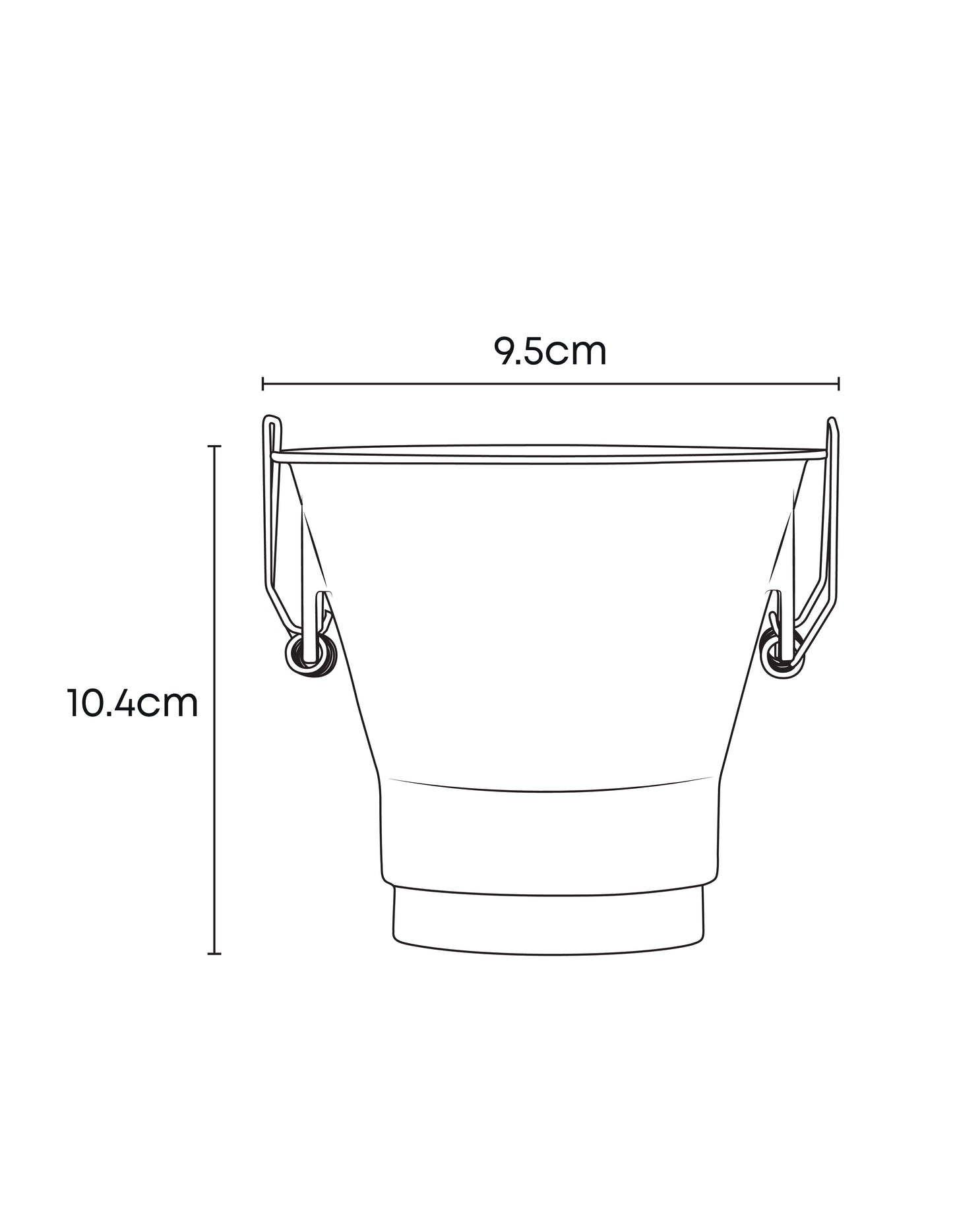 PORTALÁMPARA EMPOTRABLE REDONDO BLANCO ALUMINIO CON BASE GU10