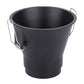 PORTALÁMPARA EMPOTRABLE REDONDO NEGRO ALUMINIO CON BASE GU10