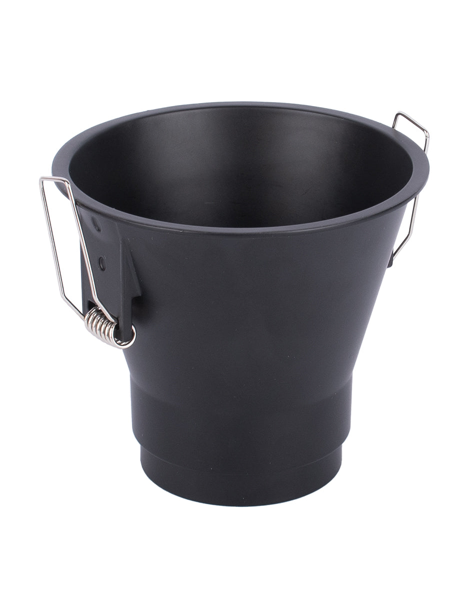 PORTALÁMPARA EMPOTRABLE REDONDO NEGRO ALUMINIO CON BASE GU10