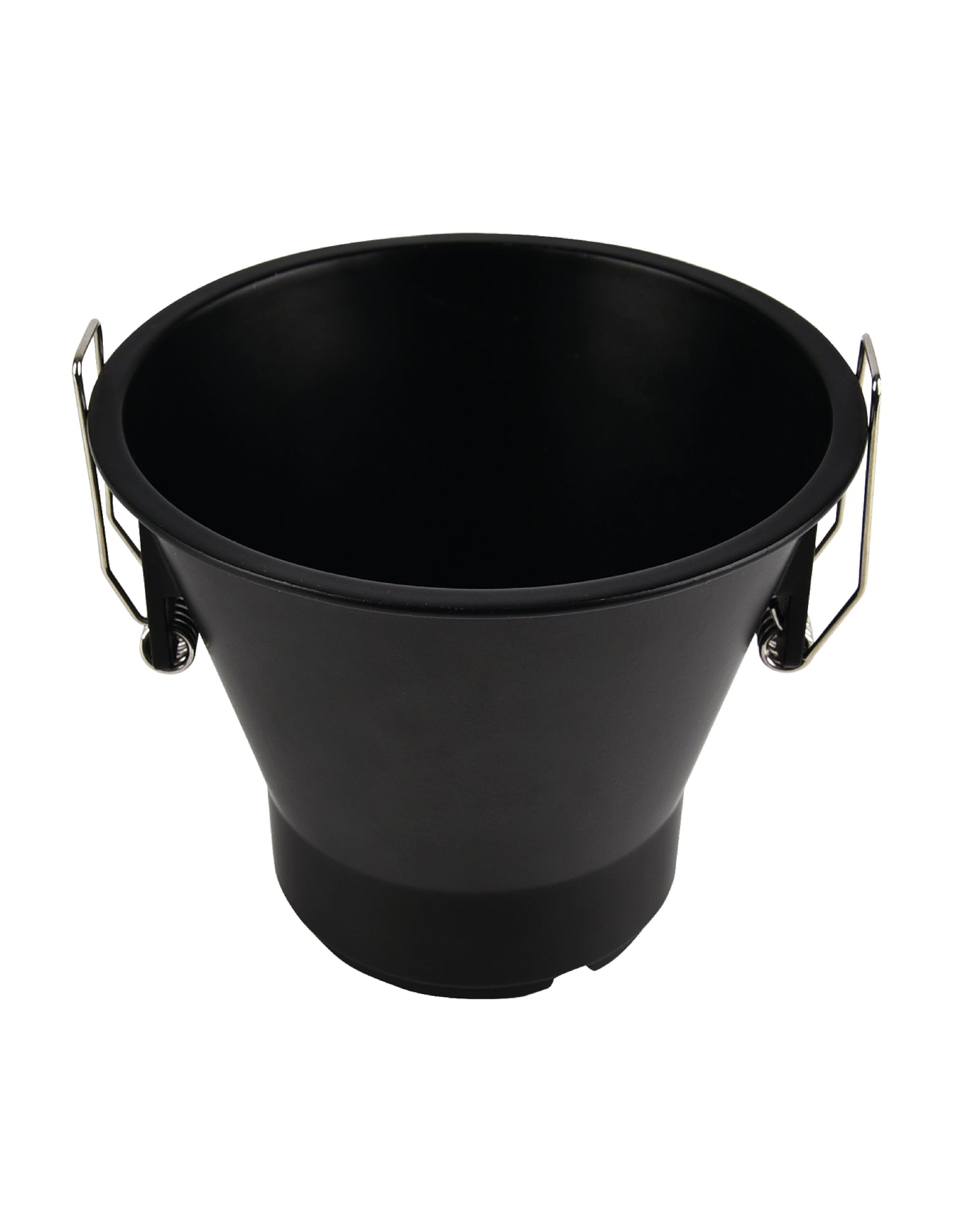 PORTALÁMPARA EMPOTRABLE REDONDO NEGRO ALUMINIO CON BASE GU10