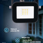 LUMINARIO LED REFLECTOR 10W 3000K 100-240V IP65 NEGRO