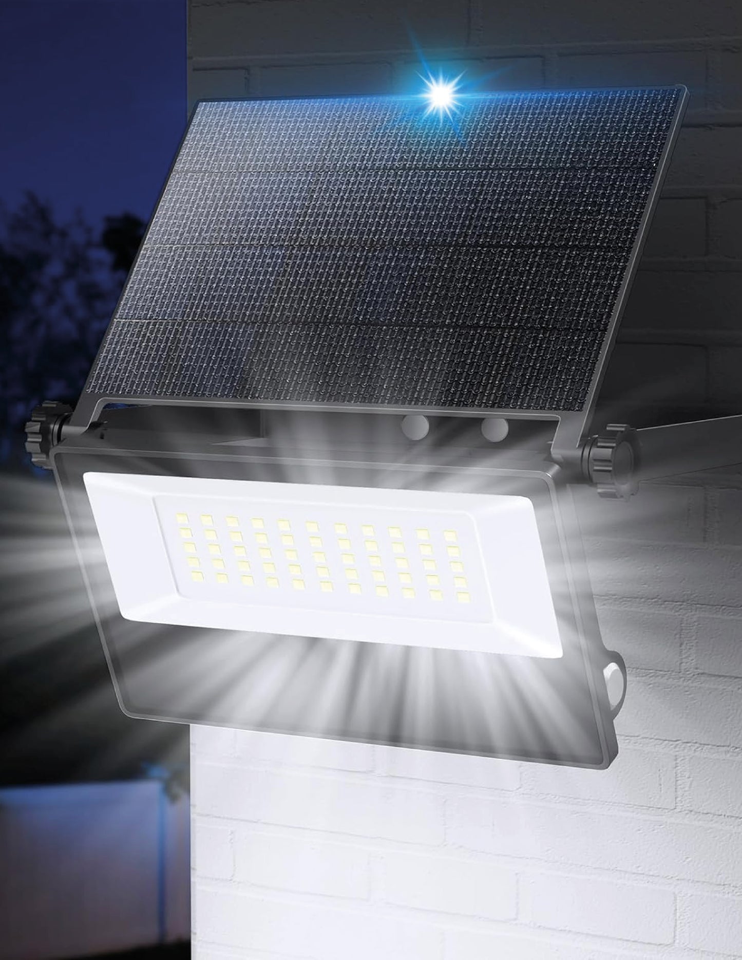 Reflector Solar con Sensor 7W 6500K