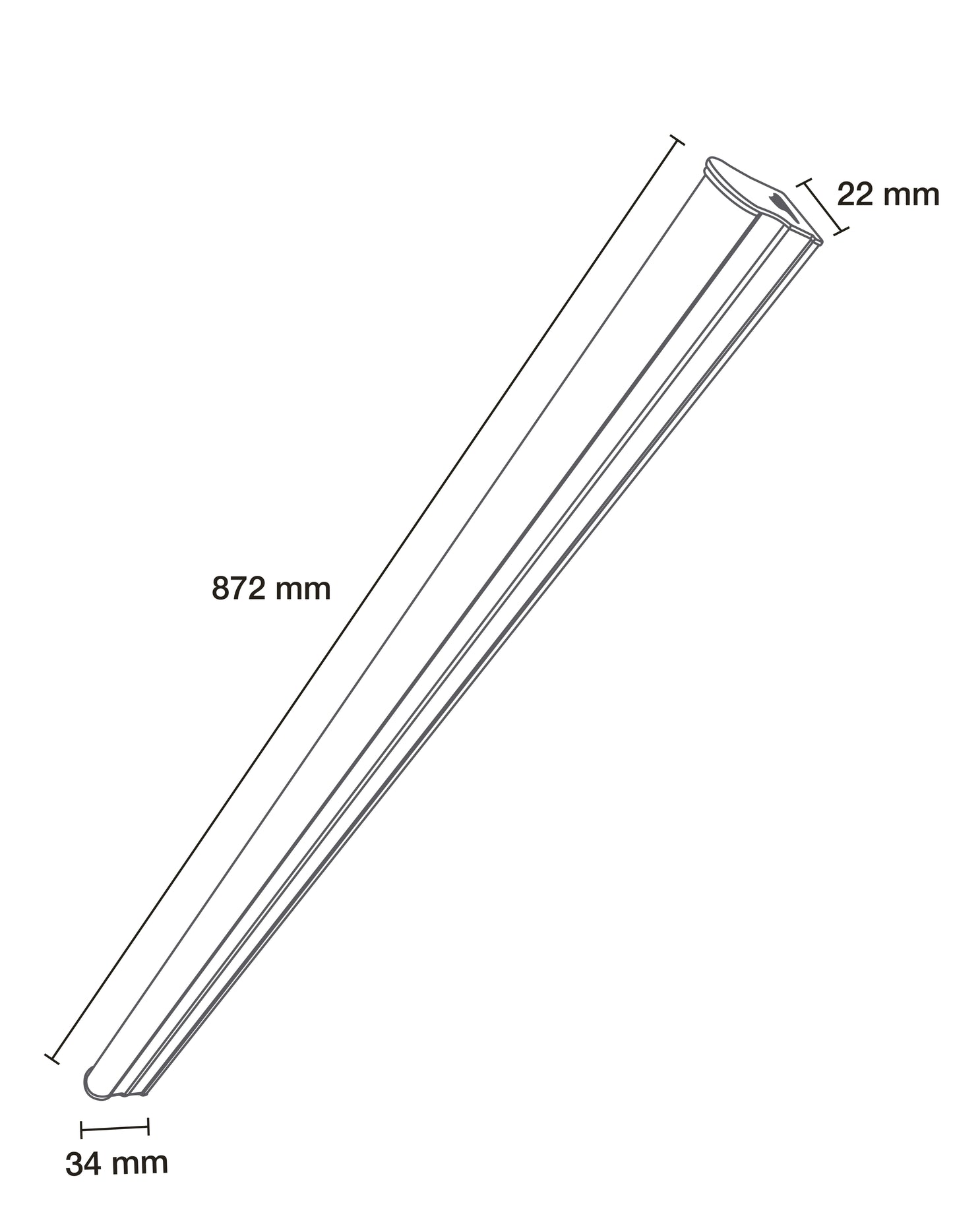 REGLETA INTERCONECTABLE 14W 6500K 85-265V 90CM