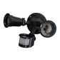 Sensor de Movimiento con Doble Base E27 Negro 180° 110-130V