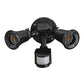 Sensor de Movimiento con Doble Base E27 Negro 180° 110-130V