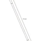 TUBO LED T5 OPALINO 22W 6500K 100-265V G5