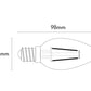 LÁMPARA LED VINTAGE VELA 4W 2500K BASE E12 ATENUABLE