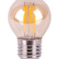 LÁMPARA LED VINTAGE G45 4W 2500K BASE E27 ATENUABLE