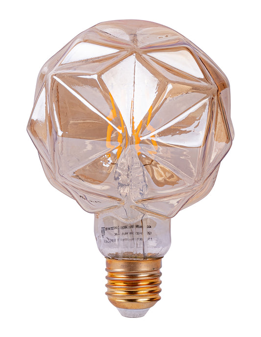 LÁMPARA LED VINTAGE G95 ROCA 4W 2500K BASE E27 ATENUABLE