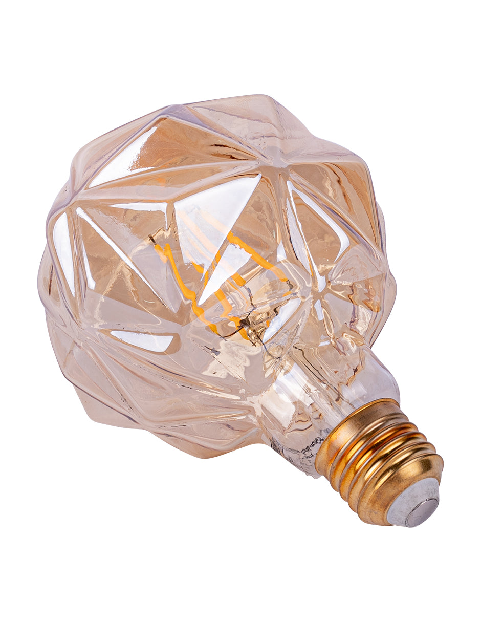 LÁMPARA LED VINTAGE G95 ROCA 4W 2500K BASE E27 ATENUABLE