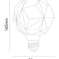 LÁMPARA LED VINTAGE G95 ROCA 4W 2500K BASE E27 ATENUABLE
