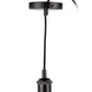 SOCKET VINTAGE NEGRO MATE 1.5m AJUSTABLE