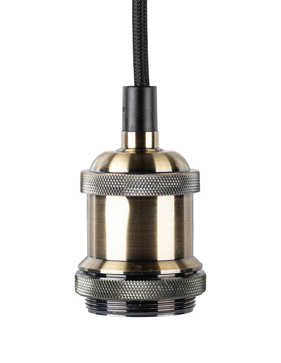 SOCKET VINTAGE BRONCE 1.5m AJUSTABLE