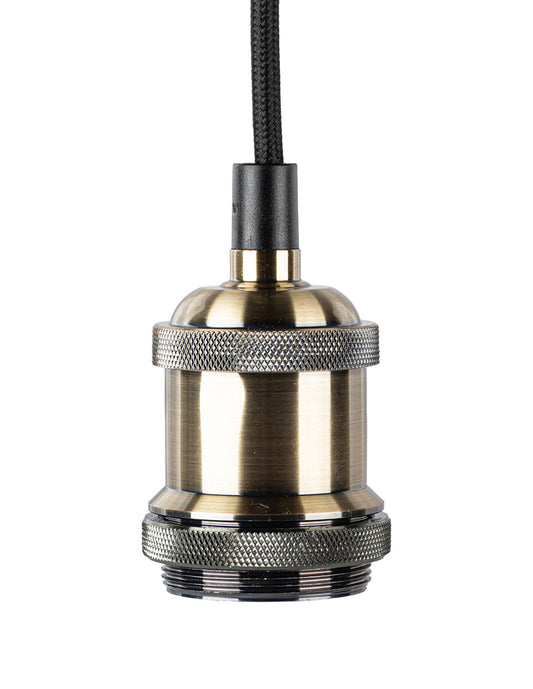 SOCKET VINTAGE BRONCE 1.5m AJUSTABLE