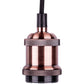 SOCKET VINTAGE ROJO COBRE 1.5m AJUSTABLE