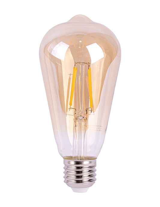 LÁMPARA LED VINTAGE ST64 4W 2500K BASE E27 ATENUABLE