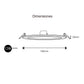 LUMINARIO LED DOWNLIGHT EMPOTRABLE 12W 6500K 110-265V