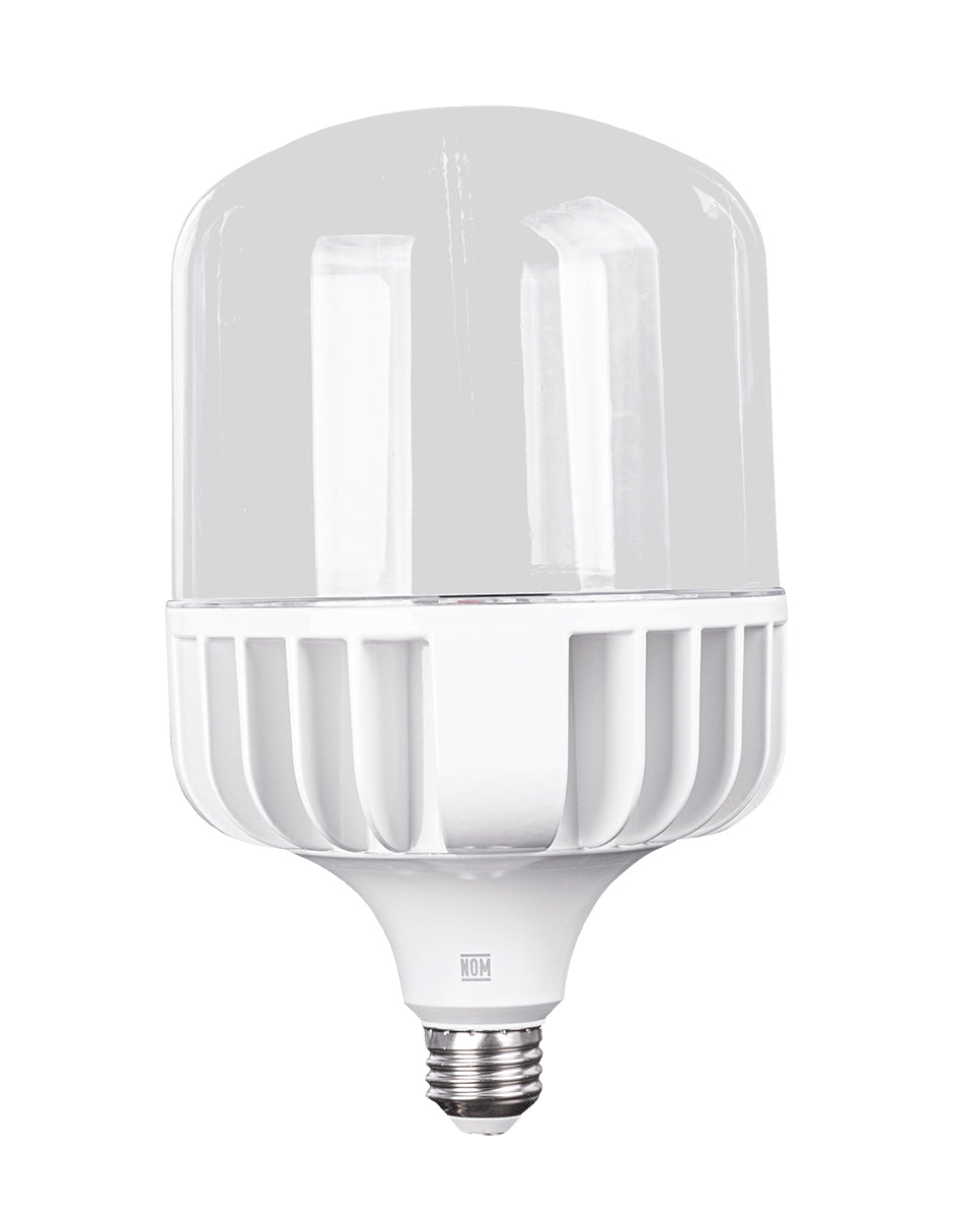 LÁMPARA LED ALTA POTENCIA SEMITRANSPARENTE 50W 6500K 100-240V E40