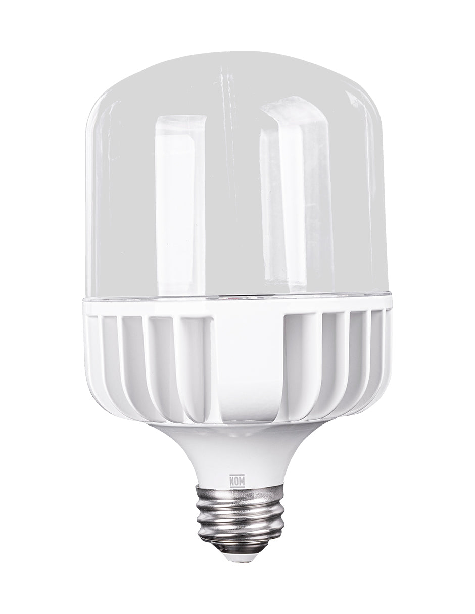 LÁMPARA LED ALTA POTENCIA SEMITRANSPARENTE 50W 6500K 100-240V E40